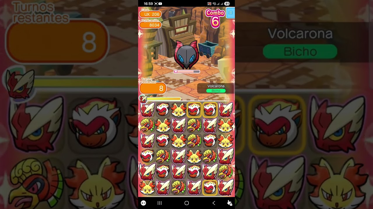 Volcarona UX 206 Pokemon Shuffle #pokemon 