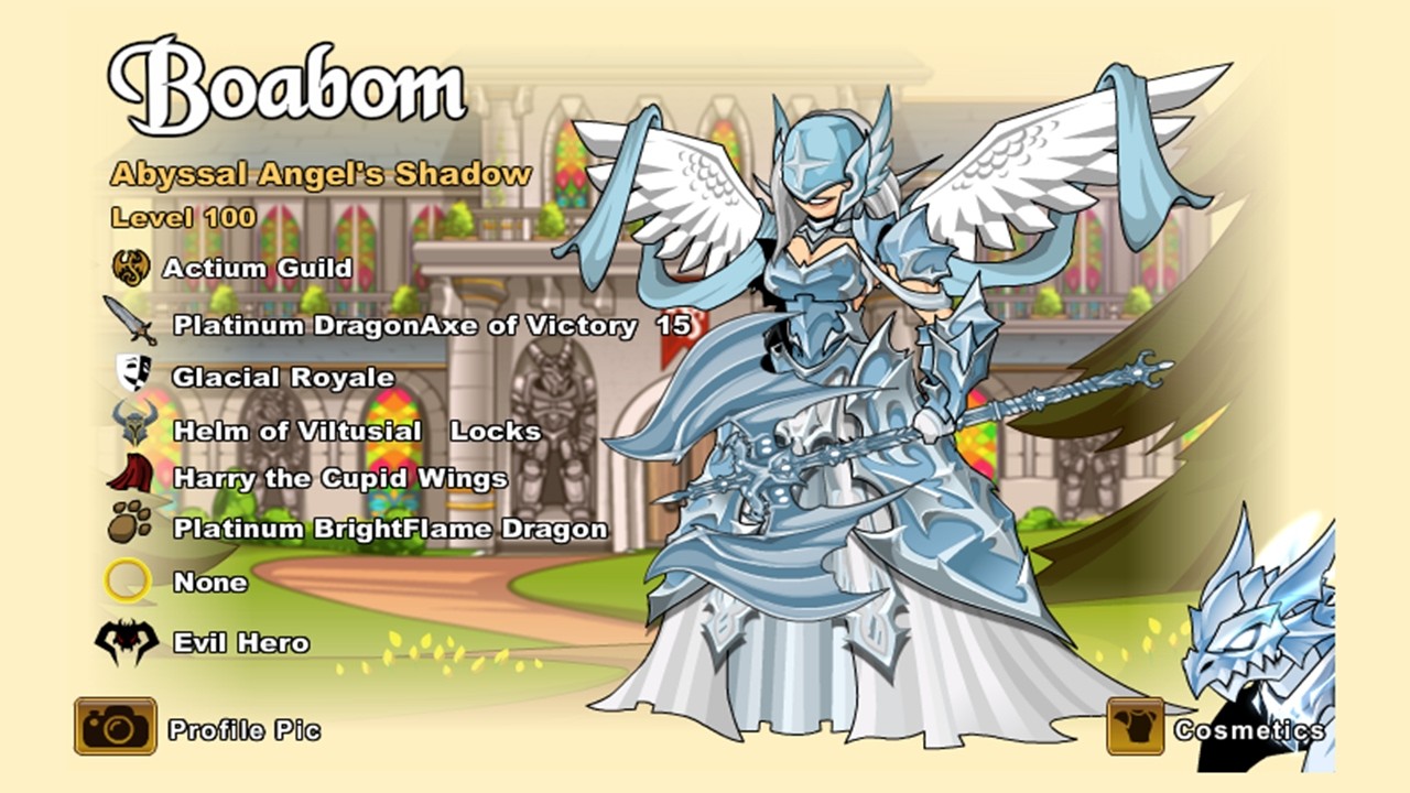 AQW Крутые страницы персонажей 107