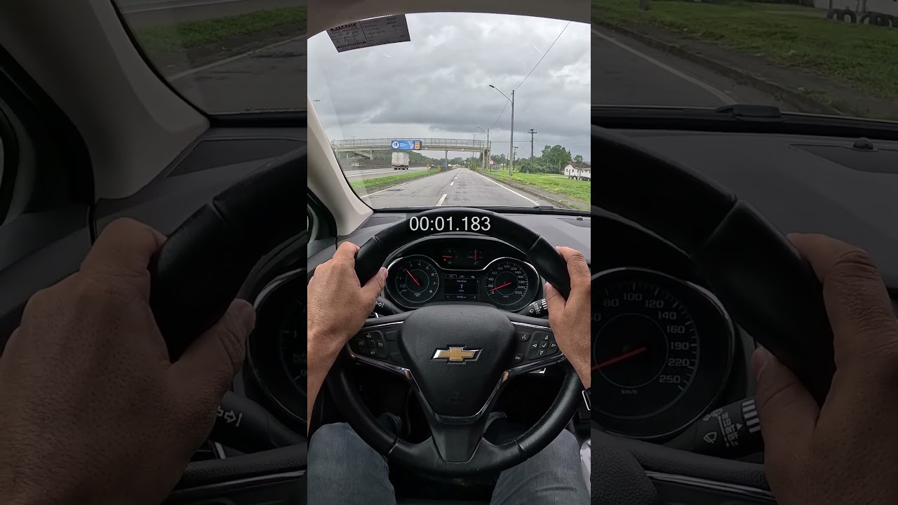 Chevrolet Cruze Sport6 teste de 0 a 100 