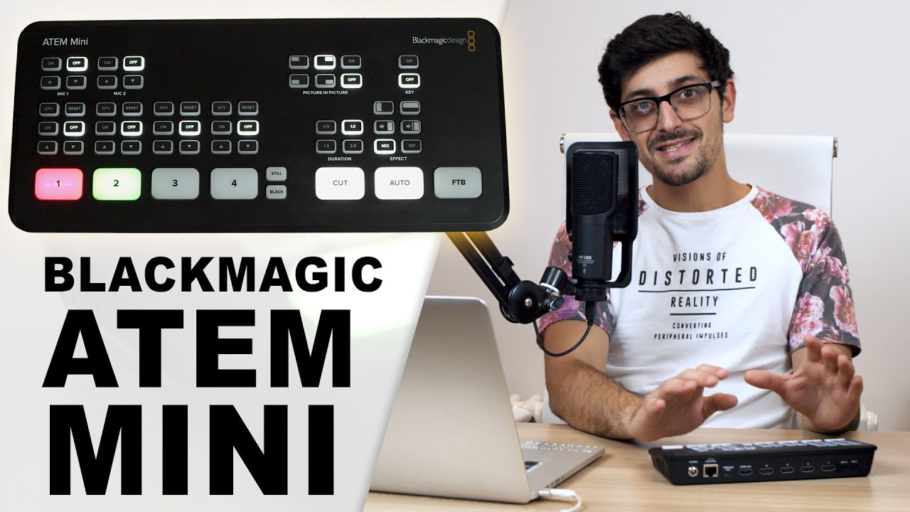 Blackmagic ATEM MINI: как настроить и вести прямую трансляцию в формате HD