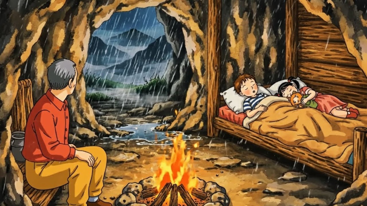 1990s Ghibli Vibes &ndash; A Quiet Simple Life in a Mountain Cave