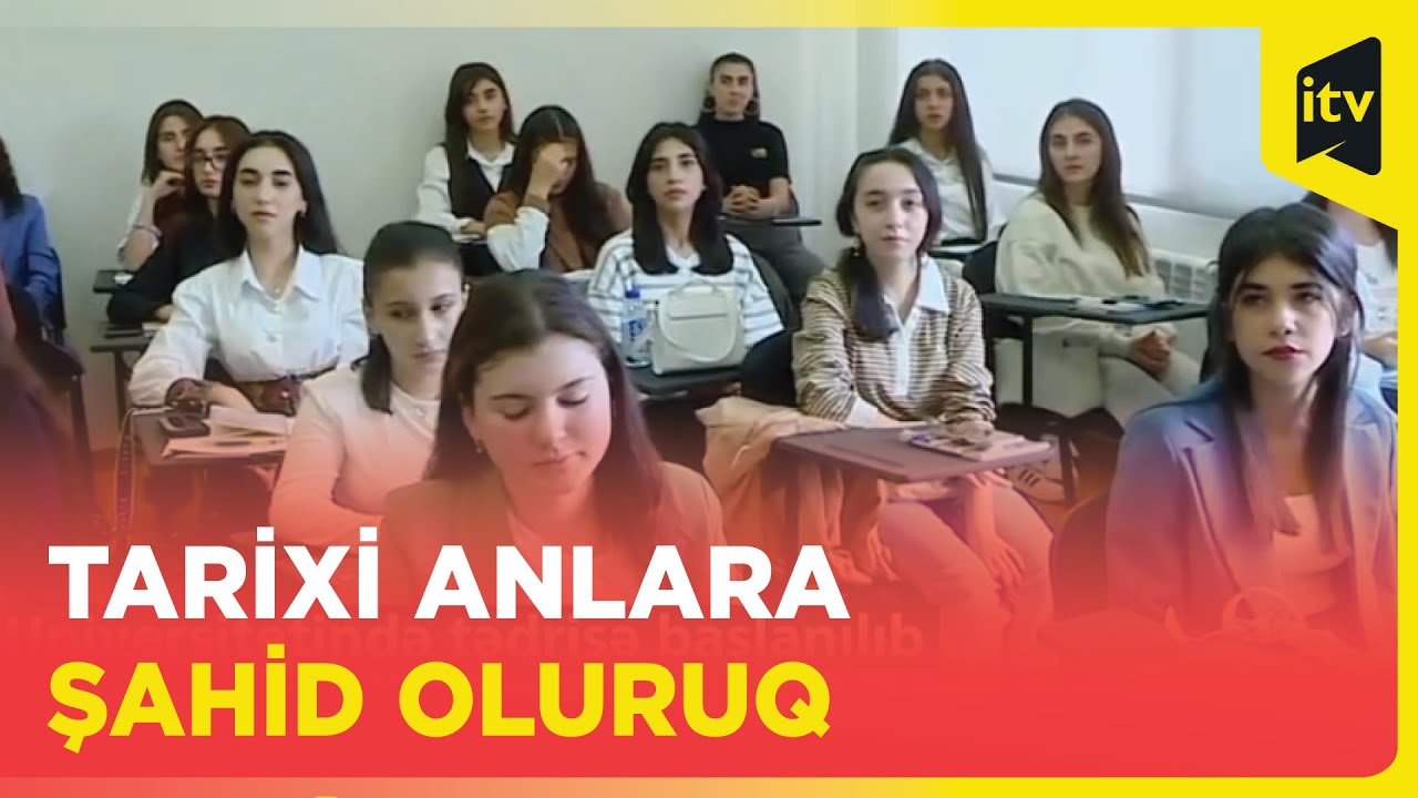 Qarabağ Universitetində tədrisə başlanılıb