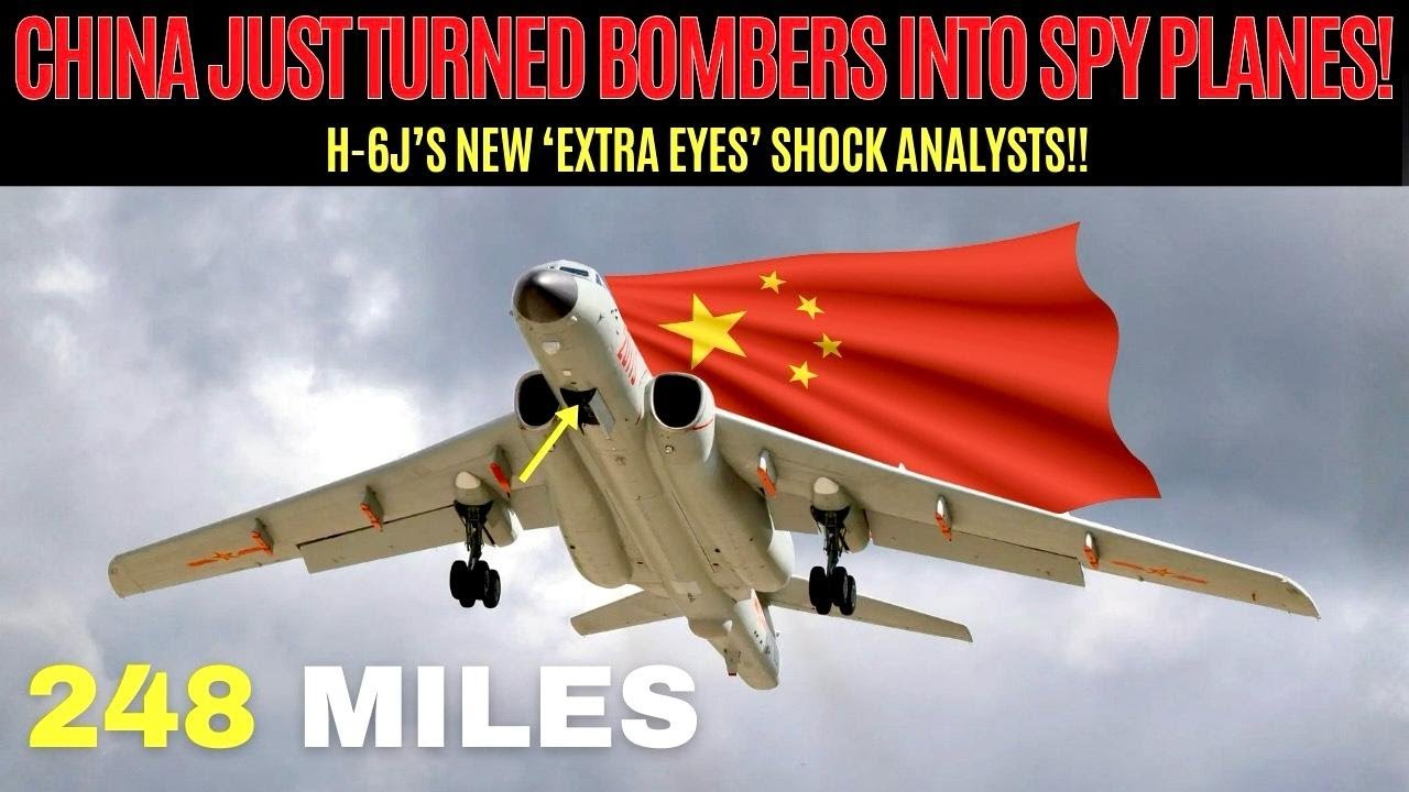 Extra Eyes in the Sky: China’s H-6J Upgraded to Spot Ships 248 Miles Away!