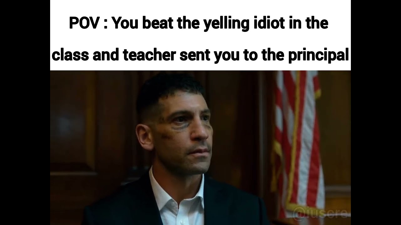 Punisher Court Scene Meme