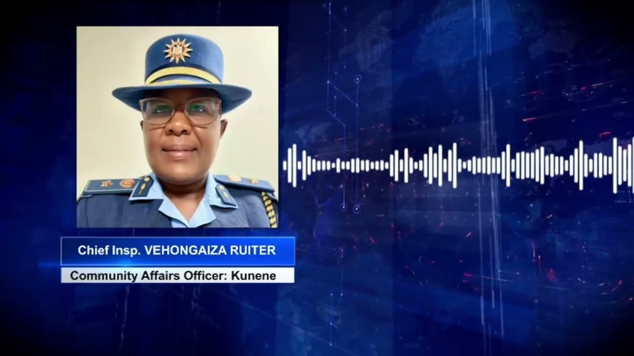 NAMIBIA CONNECTS | Nampol Kunene Officer on security and digital safety - nbc