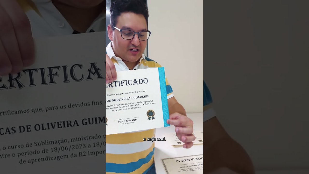Por que imprimir seus certificados em papel moeda? #papelmoeda #certificado
