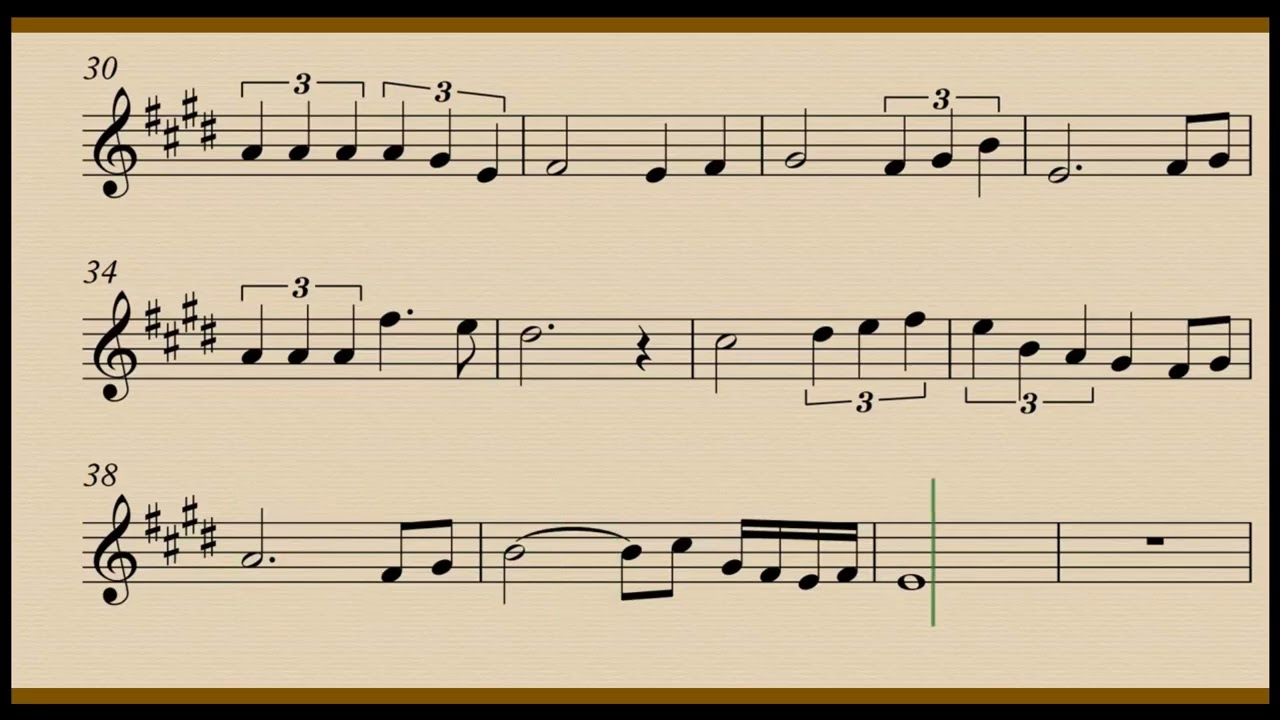 One Moment in Time Alto Sax Music Sheet Play Along