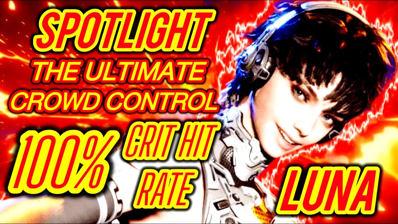 THE FIRST DESCENDANT SPOTLIGHT 100% CRIT HIT RATE LUNA SKILL BUILD! THE ULTIMATE CROWD CONTROL!