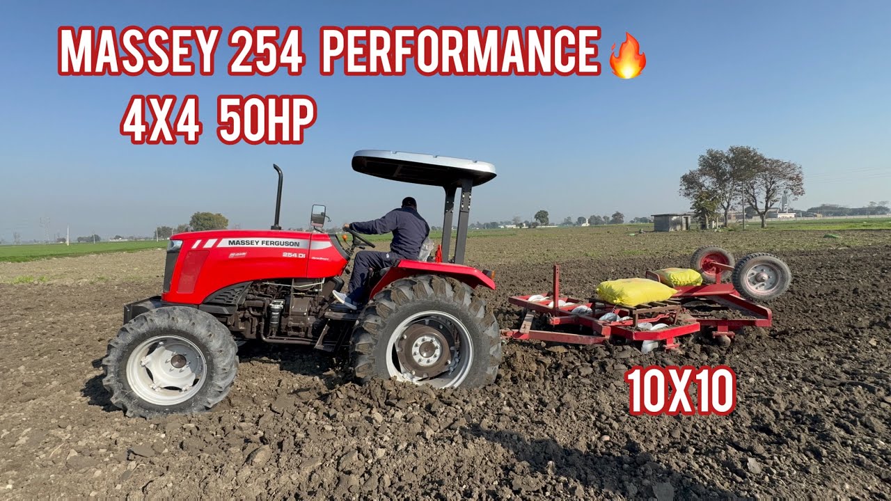 Massey 254 performance 🔥4wd