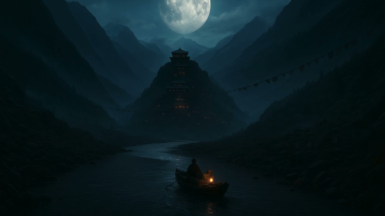 Eternal Mountain Meditation • Tibetan Singing Bowls & Timeless Himalayan Night Ambience (No Vocals)