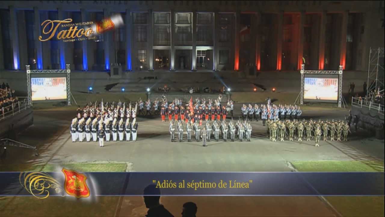 TATTOO MILITAR CHILE 2012 PRESENTACIÓN HISTÓRICO