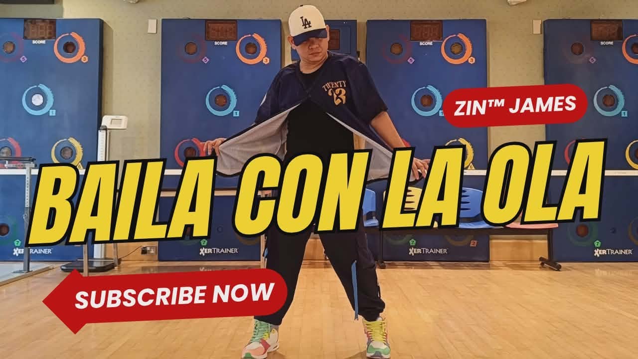 BAILA CON LA OLA | Amira Syahira ft. Nasrul Syahmi | Reggaeton | Zumba | James Rodriguez