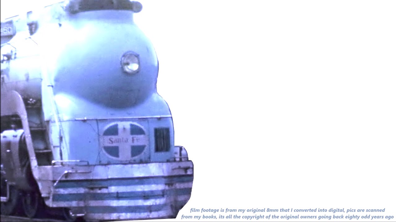 the AT&SF Steam Streamliner Montage