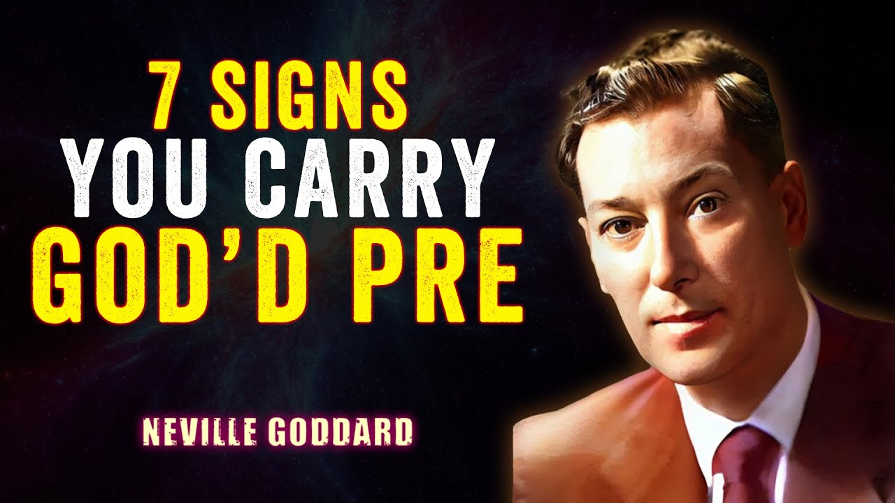 Neville Goddard | IF YOU NOTICE THESE THINGS HAPPENING THEN, YOU CARRY GOD'S PRESENCE