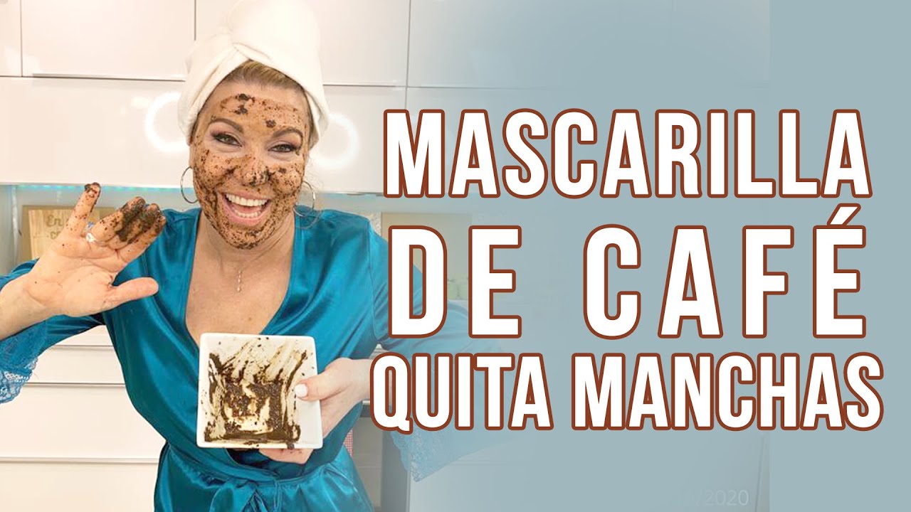 MASCARILLA DE CAFÉ QUITA MANCHAS