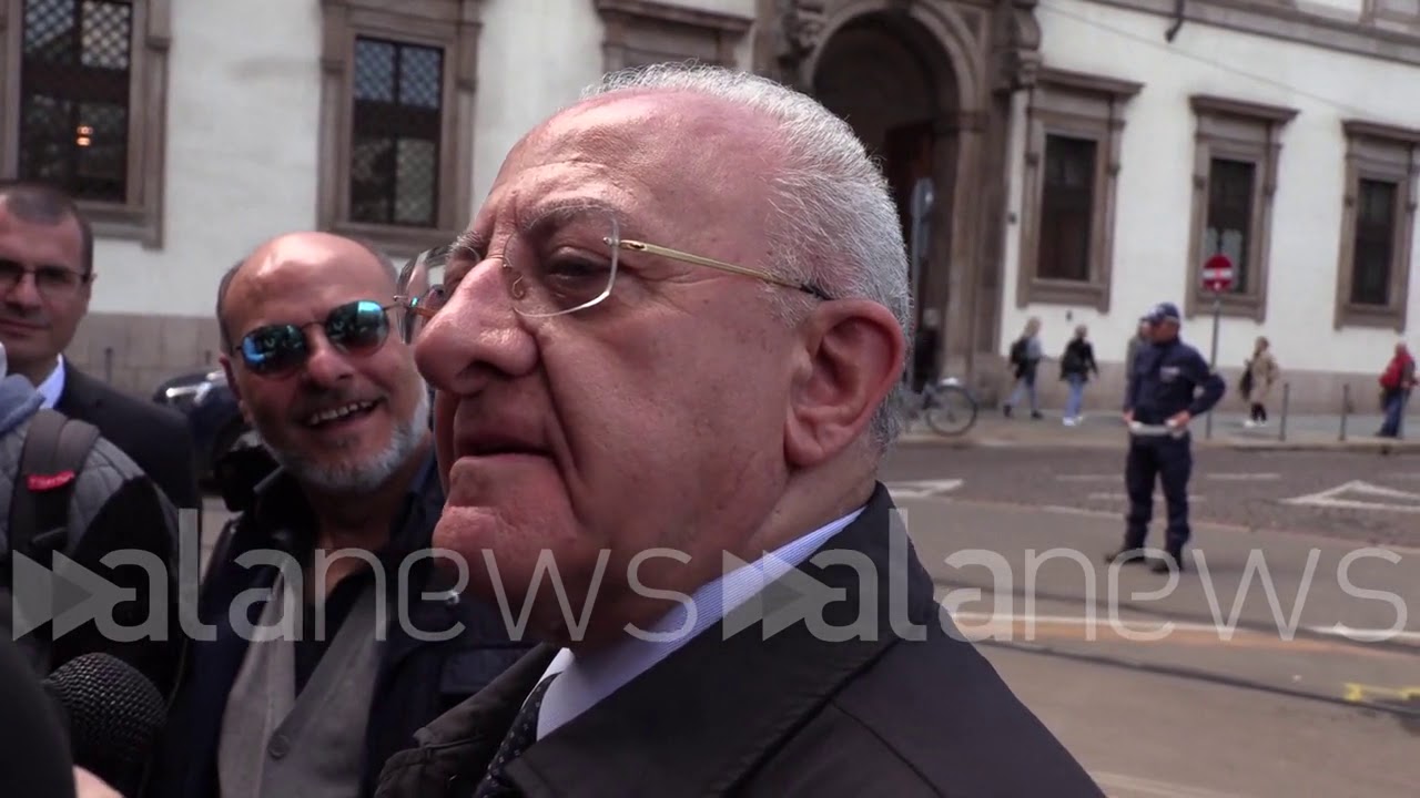 Il dubbio irrisolto di De Luca: 