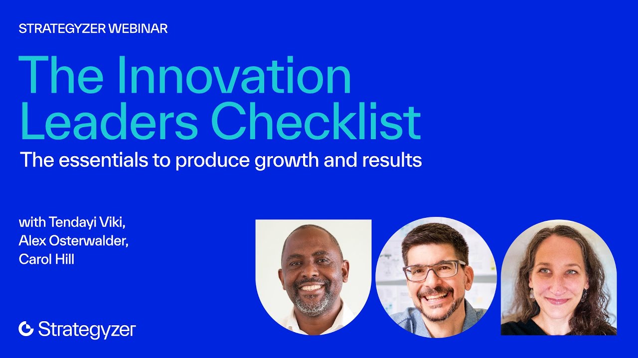 The innovation leader's checklist