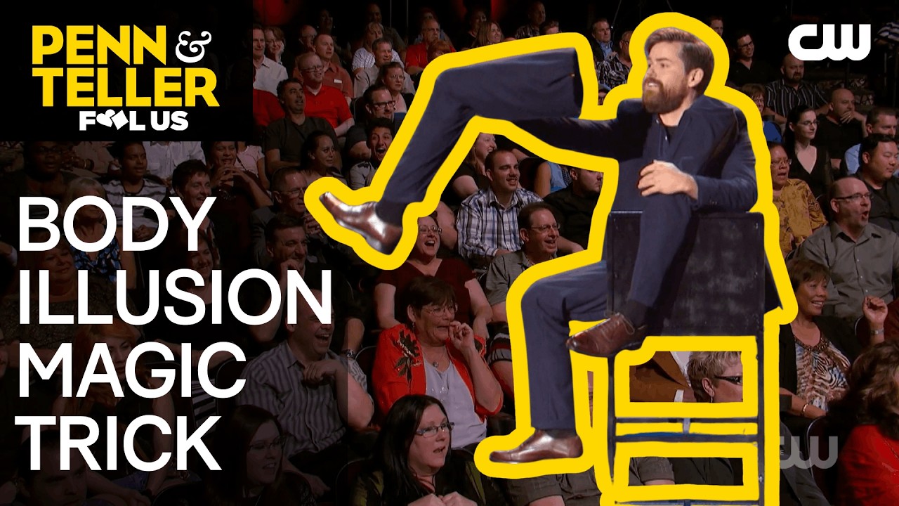 Swedish Magician Performs Body Illusion Magic Trick | Penn & Teller: Fool Us | The CW