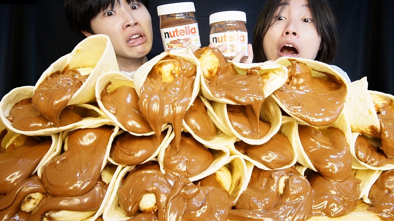 兄弟でヌテラクレープ大量に作って食べたらお互いの不満爆発したwww