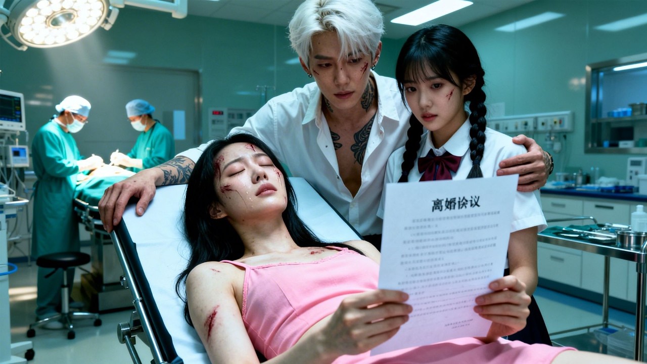 🩸💔Saved him, gave all—framed by his white moonlight! Ill & shunned, he breaks down😭