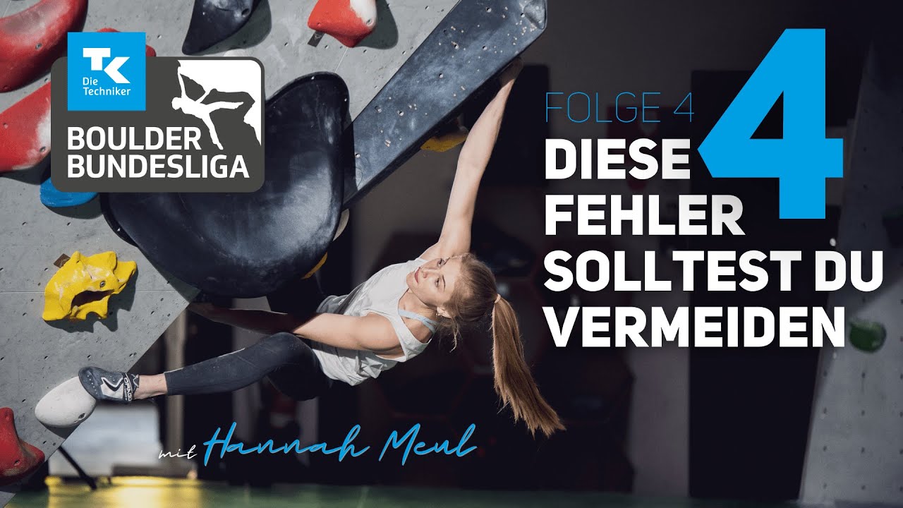 DIESE FEHLER SOLLTEST DU BEIM BOULDERN VERMEIDEN | Boulderkurs Ep. 4 mit Hannah Meul
