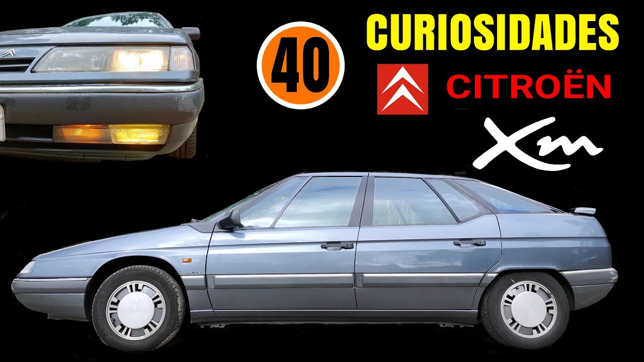 40 CURIOSIDADES del Citröen XM: DIGNO SUCESOR