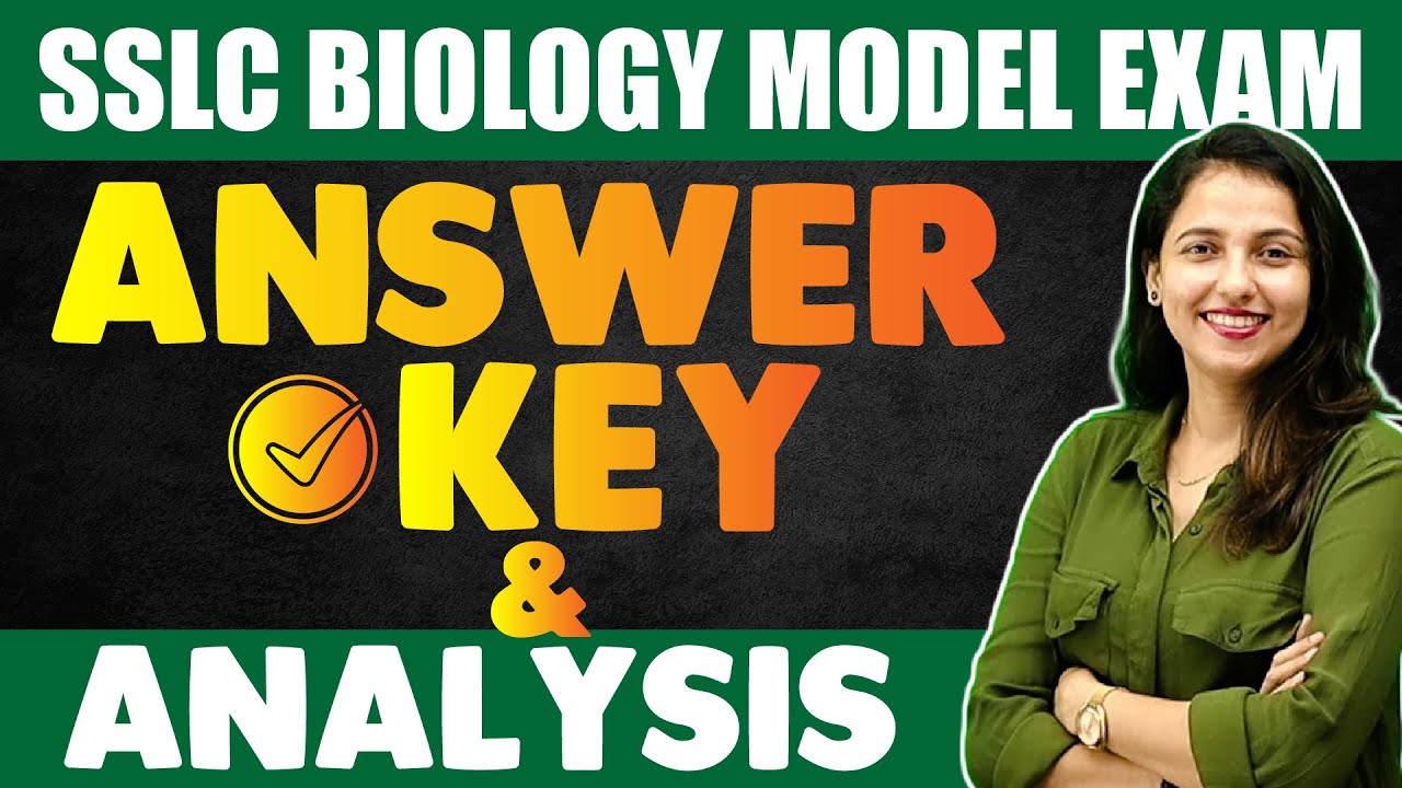 SSLC Model Exam Biology | Exam Analysis Answer Key | Exam Winner SSLC