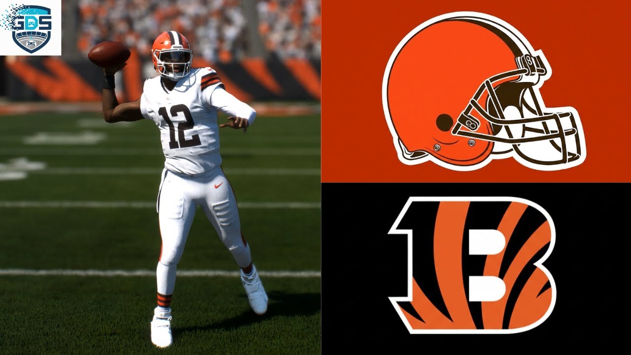 4K 60FPS | Madden 26 | Week 18: Browns (4-12) vs. Bengals (6-10)