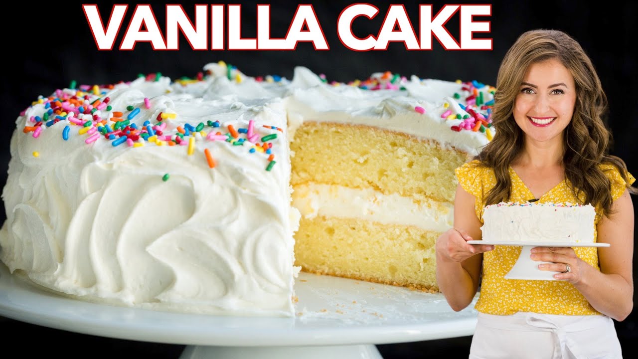 Лучший торт от VANILLA, который я когда-либо делалa + VANILLA BUTTERCREAM