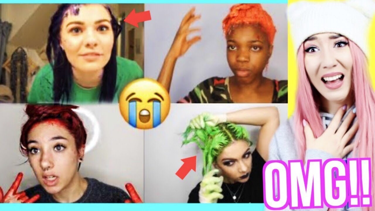 FÄRBE niemals DEINE HAARE selber (So sieht die HAARFARBE bereits in 10 MINUTEN aus)