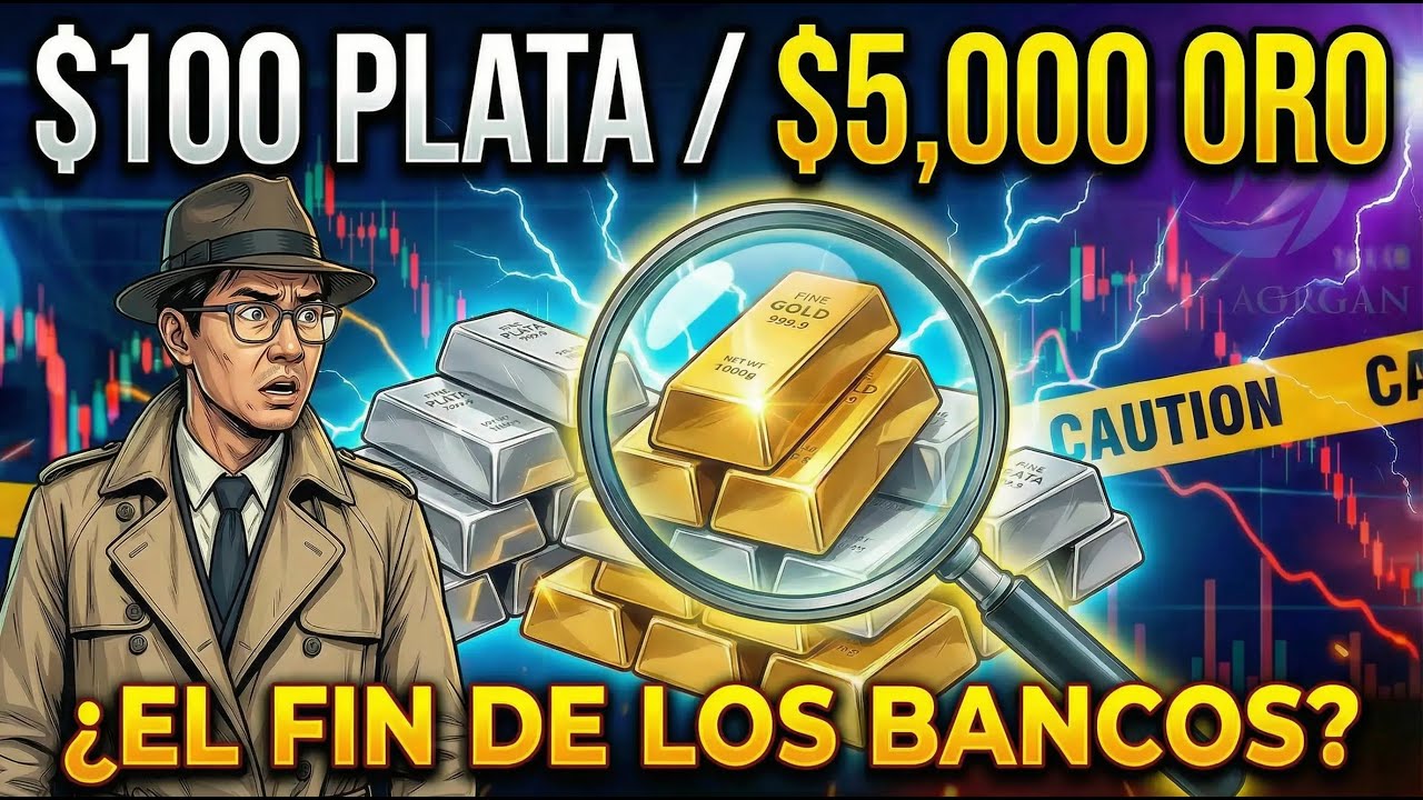¡ESTÁ PASANDO!: ¡Fracaso del oro a $5,000 / plata a $100! | (La fractura de J.P. Morgan y la OTAN)