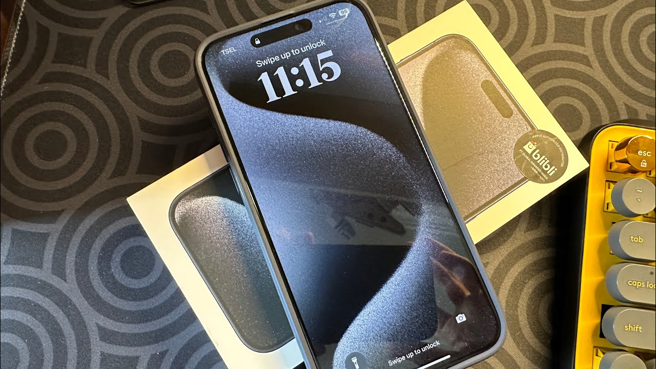 Blue Titanium iPhone 15 Pro Max 🤩