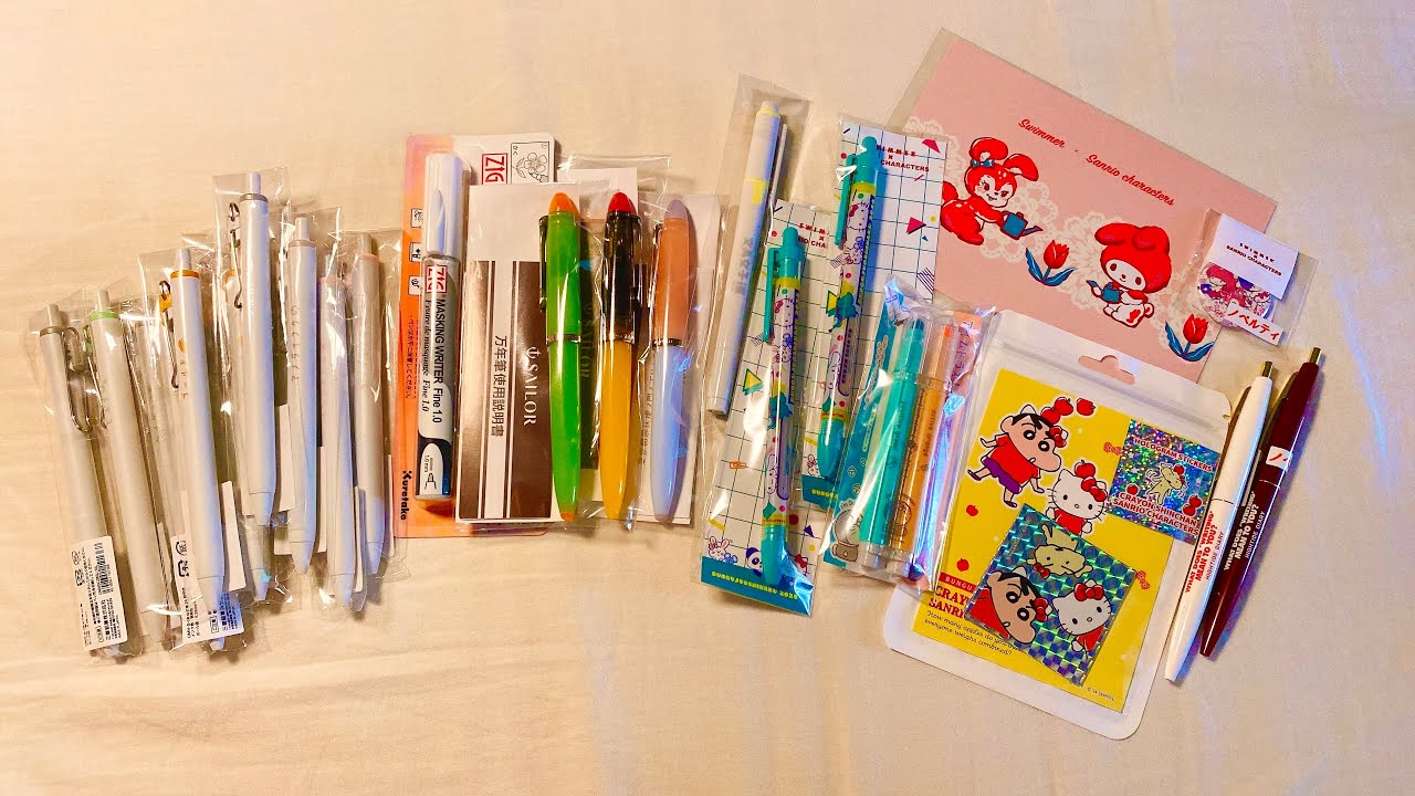 【 文具女子博2024 】ペン編🖋️🖍️✨ ＃文具女子博 #文具女子博2024
