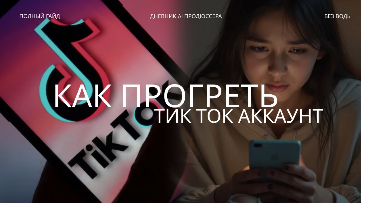 вся правда без воды, как правильно прогреть тик ток аккаунт, и набрать миллионы просмотров