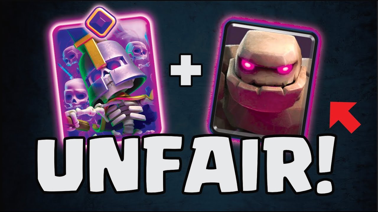 Эти колоды эволюционной армии скелетов нужно ослабить! — Clash Royale