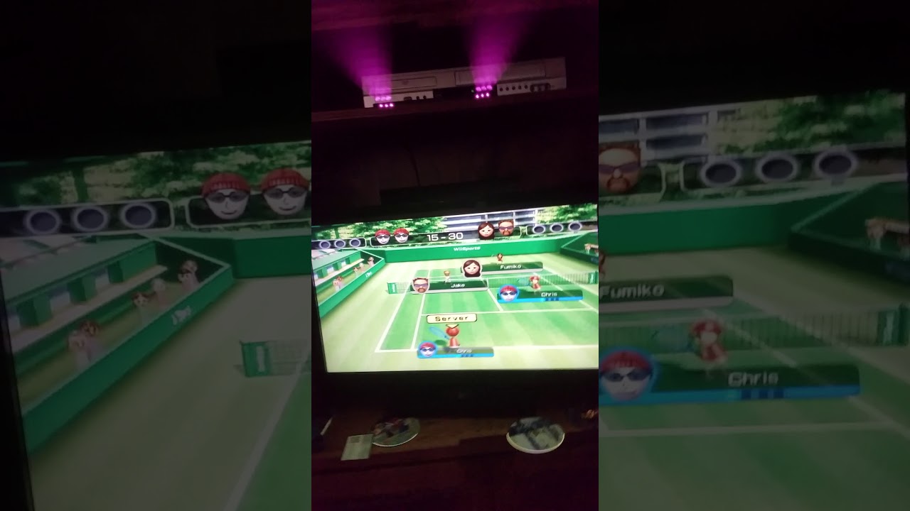 Wii Sports 🎾and ⚾Part 1 it o frozen