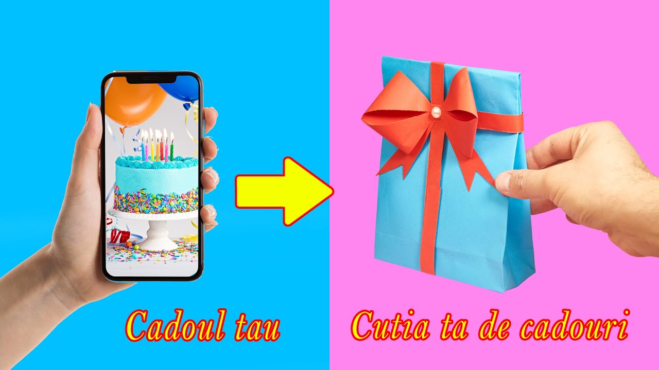 Cum sa faci cutie Origami pentru cadouri – Superidee pentru cadouri si surprize hand-made