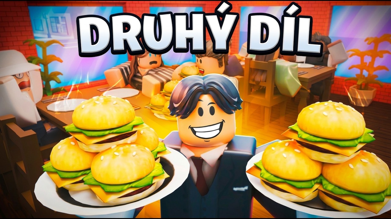 STAVÍM NEJLEPŠÍ BURGERÁNU V ROBLOXU ! ( Roblox - Burgeria Tycoon )