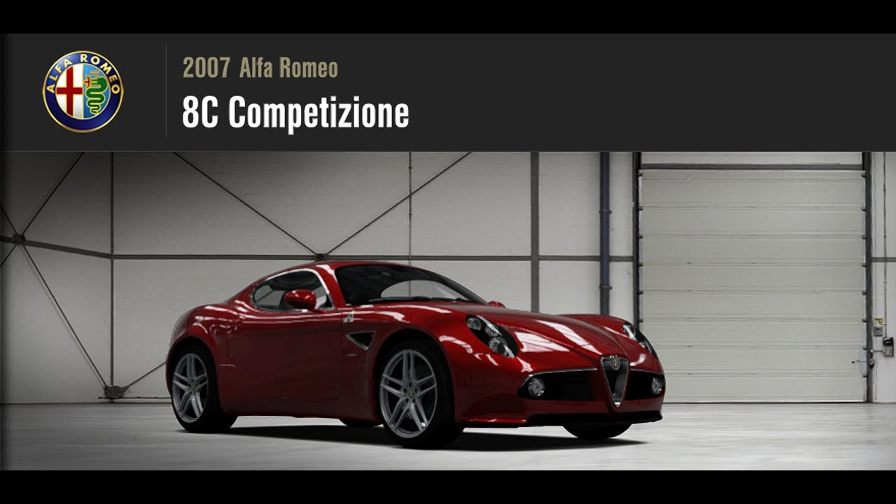Will It 'Ring? - Alfa Romeo 8C Competizione '07 - Project Forza Plus 4