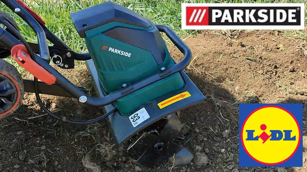 Parkside Tiller PGK 1400 A1 Unboxing  and Testing