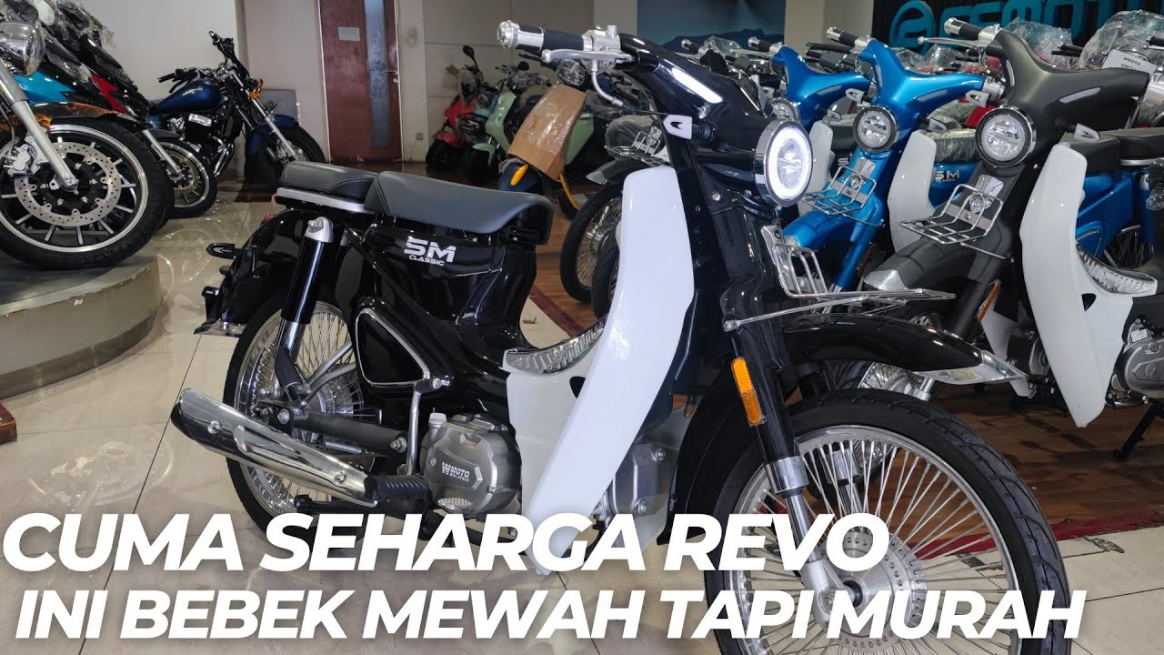 Motor SM CLASSIC Bebek Mewah Harga Murah