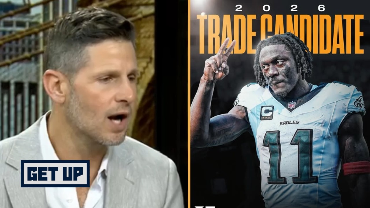 GET UP | Philly could flip Brown for a franchise-altering return - Dan on selection QB Eagles' draft