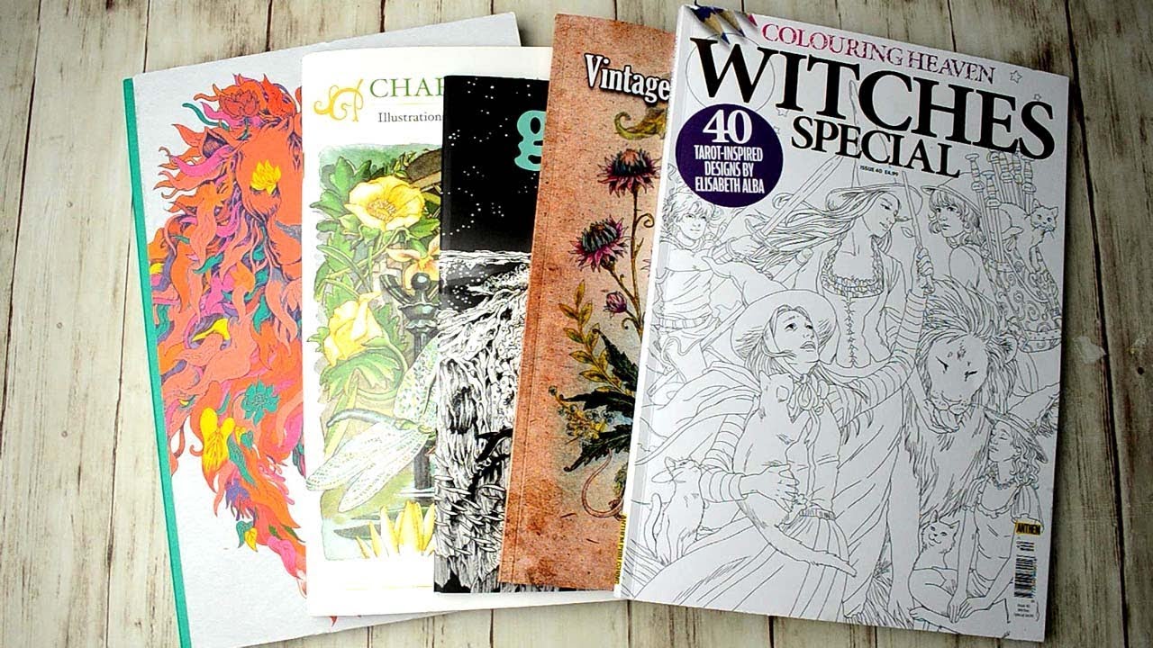Coloring Book Haul New Coloring Books October 1