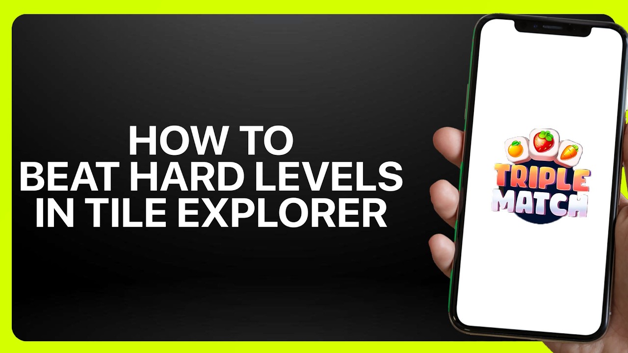 Как пройти сложные уровни в Tile Explorer Triple Match! Туториал