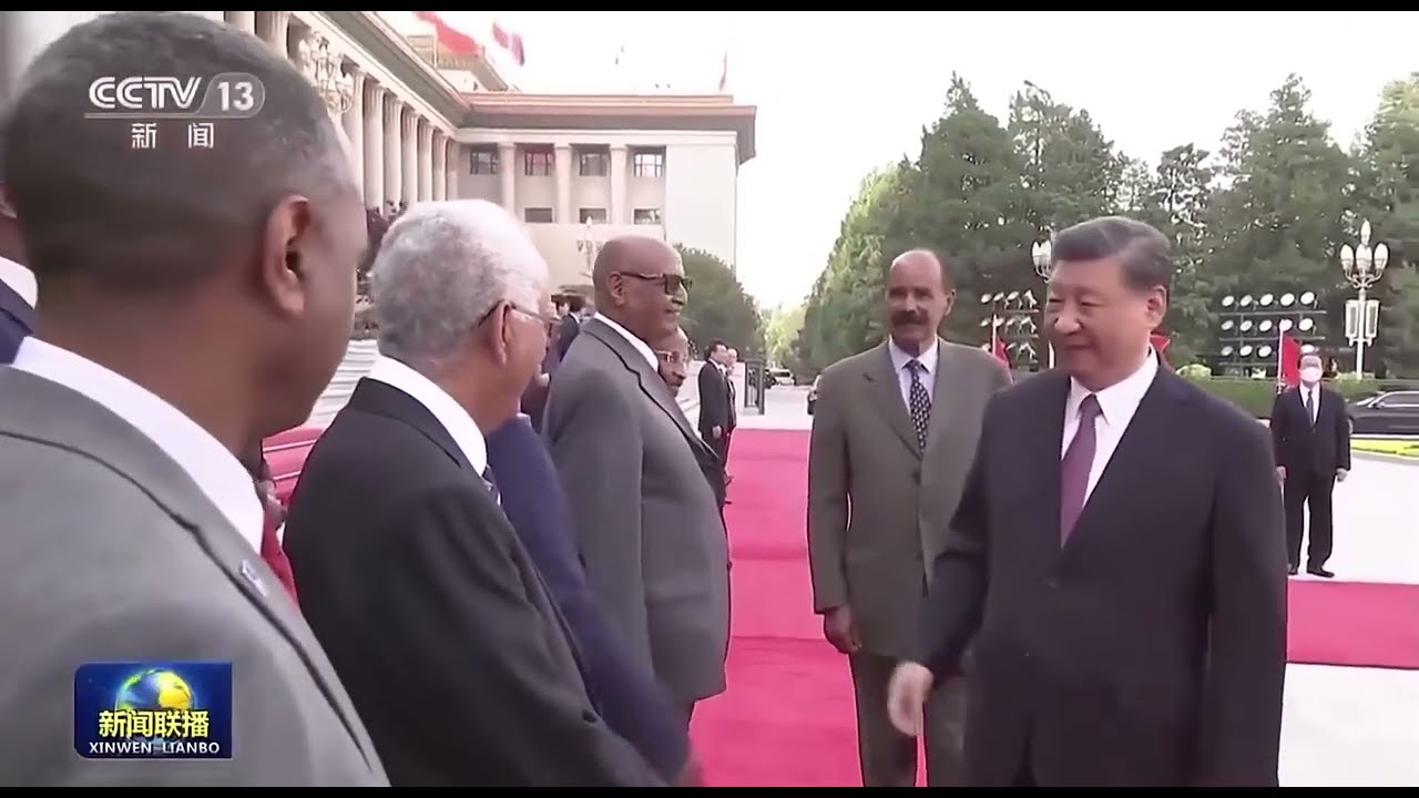 This is How Chinese President Xi Jinping Welcome President Isaias Afwerki of Eritrea