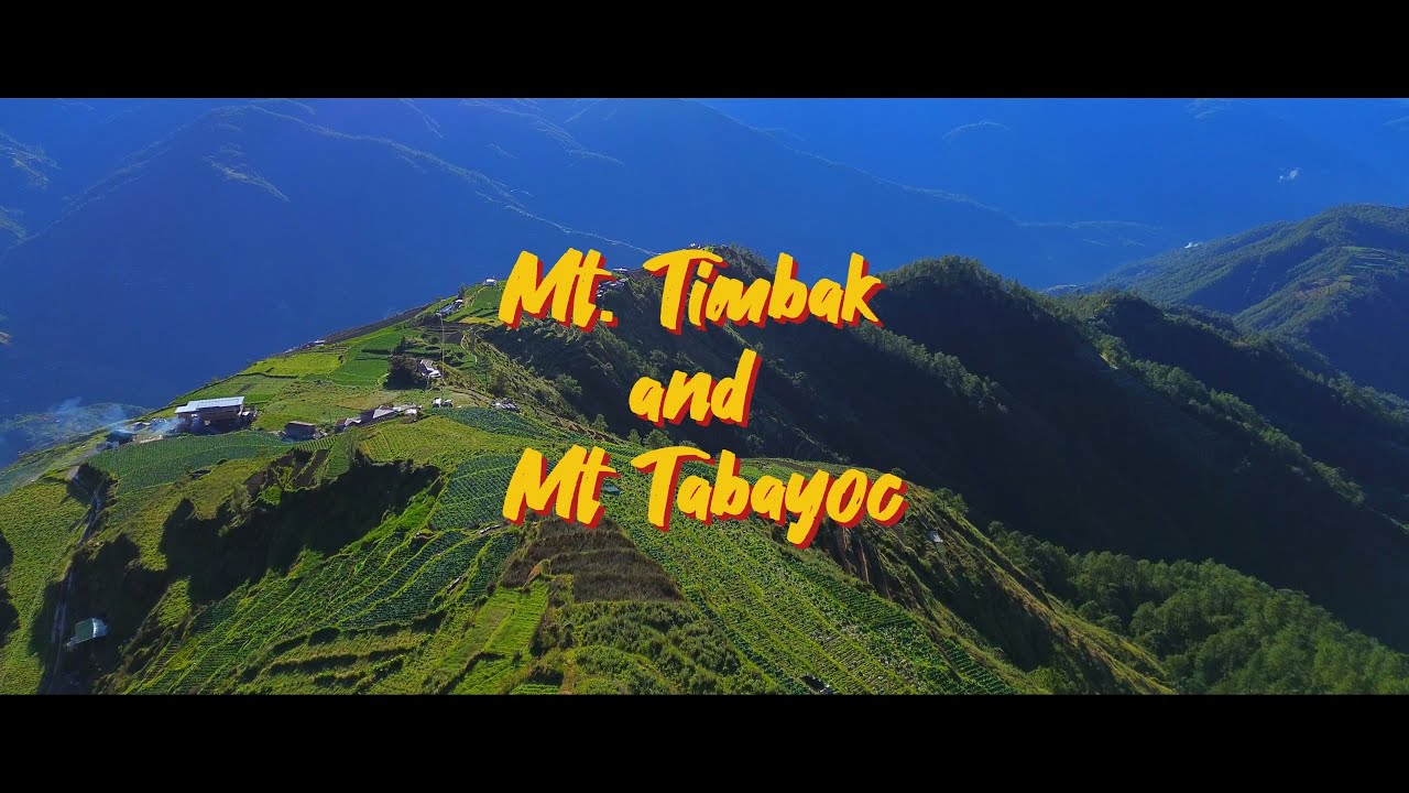 Mt. Timbak and Mt. Tabayoc Cinematic Video