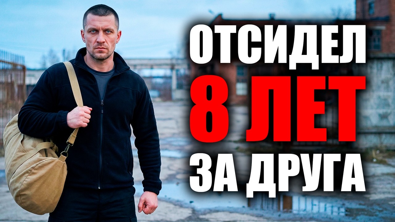 Он отсидел 8 лет за чужое преступление. Когда он вышел друг пожалел обо всём СРАЗУ.