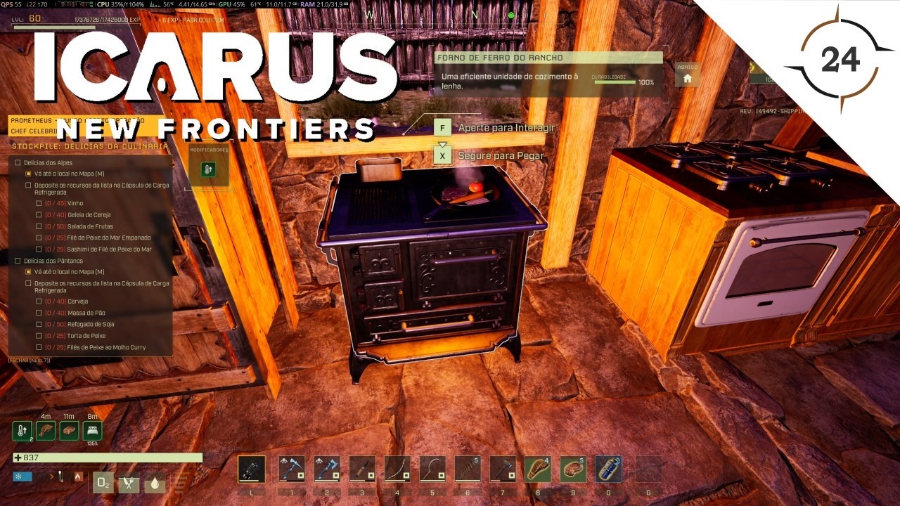 EP24 - OPERAÇÃO CHEF CELEBRIDADE - PARTE 06 🧁 ICARUS PROMETHEUS - GAMEPLAY PT BR #icarus