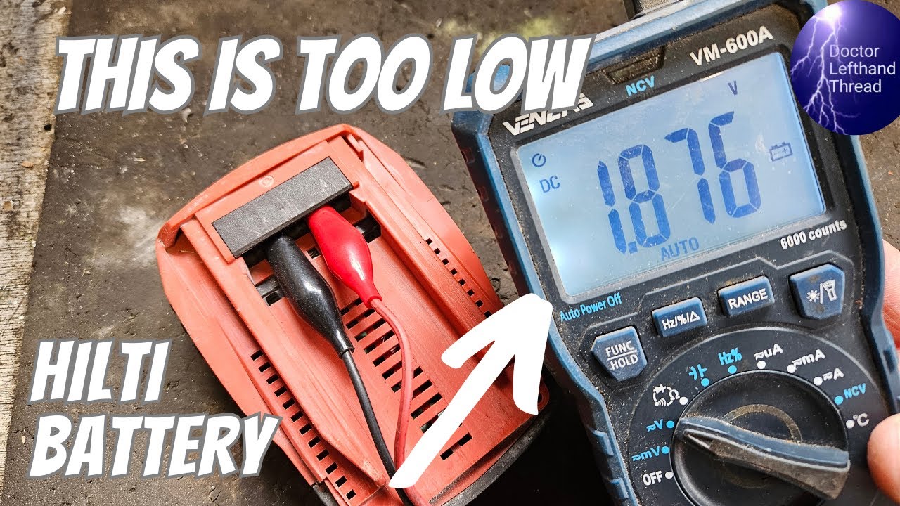 Revive Your Old Hilti Battery Pack in Just 5 Minutes!