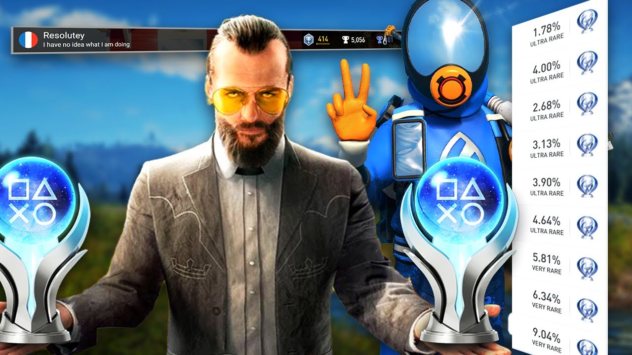 This Subscriber Has INSANE Ultra Rare Platinum Trophies 🤯